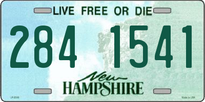 NH license plate 2841541