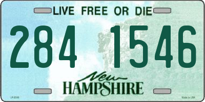 NH license plate 2841546
