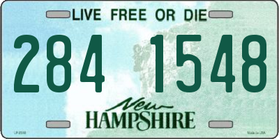 NH license plate 2841548