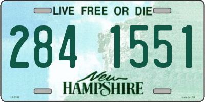NH license plate 2841551