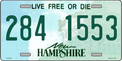 NH license plate 2841553