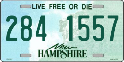 NH license plate 2841557