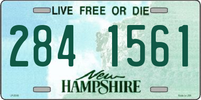 NH license plate 2841561
