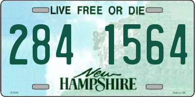 NH license plate 2841564