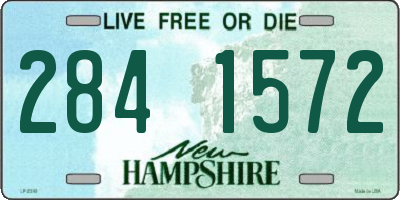 NH license plate 2841572