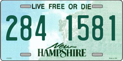 NH license plate 2841581