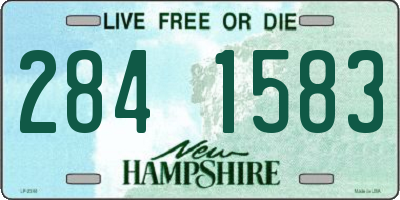 NH license plate 2841583