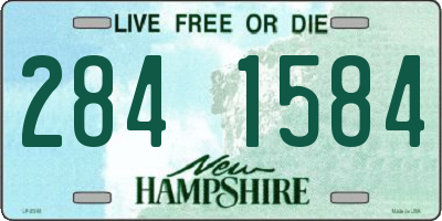 NH license plate 2841584