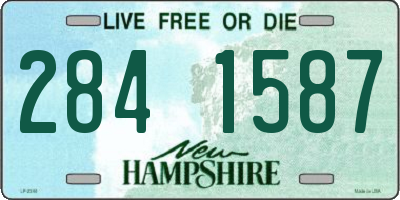 NH license plate 2841587