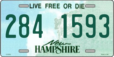 NH license plate 2841593