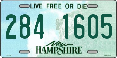 NH license plate 2841605