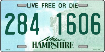 NH license plate 2841606