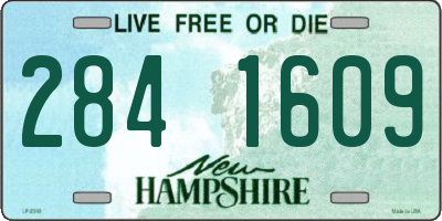 NH license plate 2841609