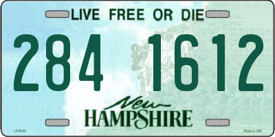 NH license plate 2841612