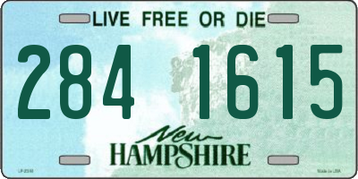 NH license plate 2841615