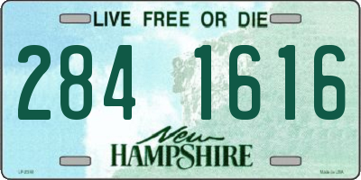 NH license plate 2841616