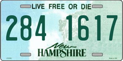 NH license plate 2841617