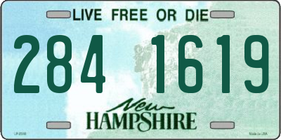 NH license plate 2841619