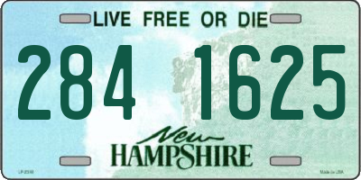 NH license plate 2841625