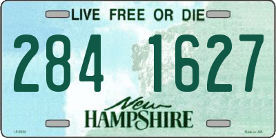 NH license plate 2841627