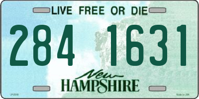 NH license plate 2841631