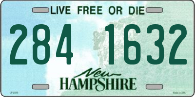NH license plate 2841632
