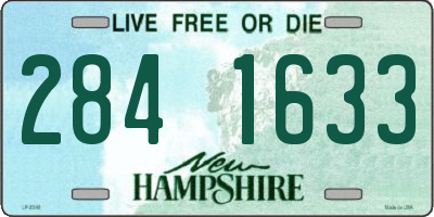 NH license plate 2841633