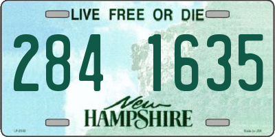 NH license plate 2841635