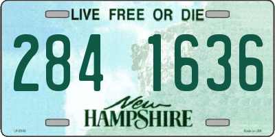 NH license plate 2841636