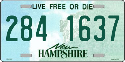 NH license plate 2841637