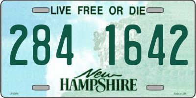 NH license plate 2841642