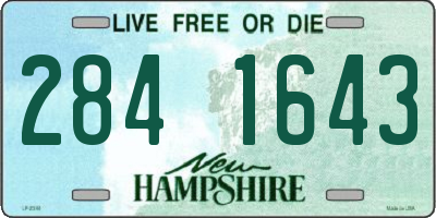 NH license plate 2841643