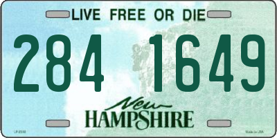 NH license plate 2841649