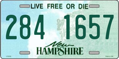 NH license plate 2841657