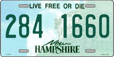 NH license plate 2841660