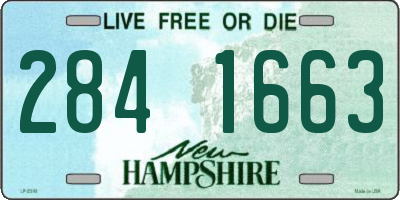 NH license plate 2841663