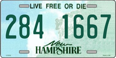 NH license plate 2841667