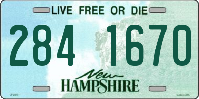 NH license plate 2841670