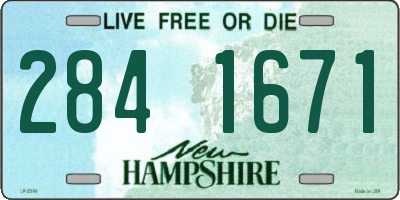 NH license plate 2841671