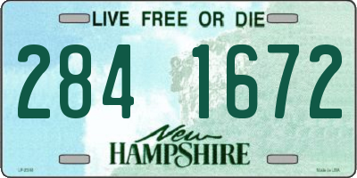NH license plate 2841672