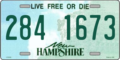NH license plate 2841673