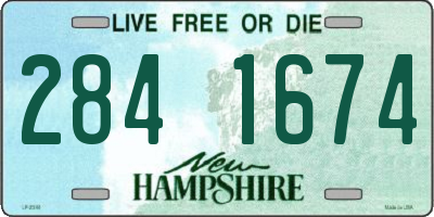 NH license plate 2841674