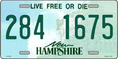 NH license plate 2841675