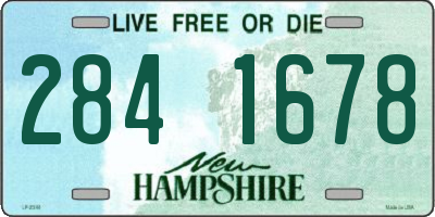 NH license plate 2841678