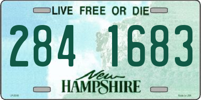 NH license plate 2841683