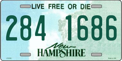 NH license plate 2841686
