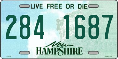 NH license plate 2841687