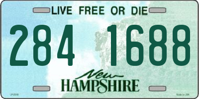 NH license plate 2841688