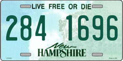 NH license plate 2841696
