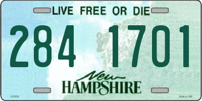 NH license plate 2841701